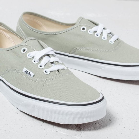 Vans Shoes - Desert Sage Green Lace-Up Vans